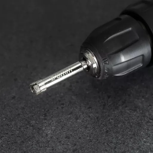 Алмазная коронка по керамограниту, плитке, кафелю 8 мм Diamond Industrial (2 шт)