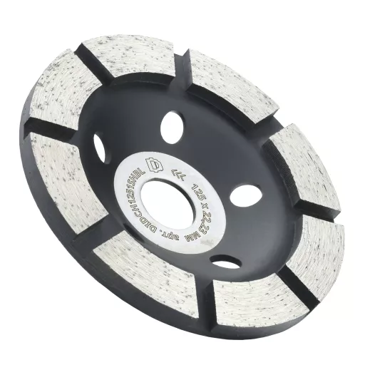 Алмазная чашка по бетону 125 мм 1-рядная широкий сегмент Concrete Black Version Diamond Industrial