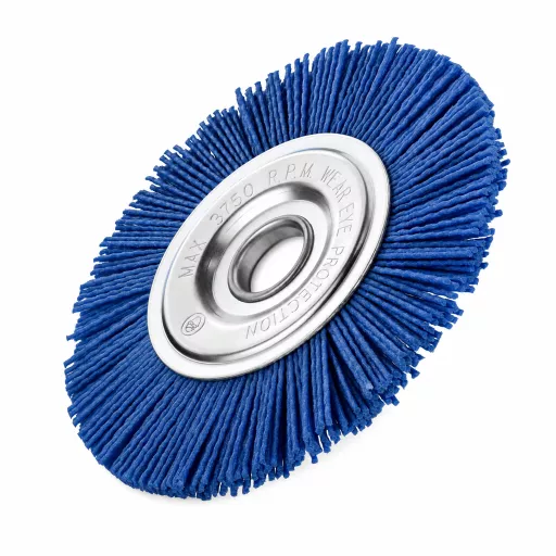 Корщетка дисковая 150 х 22,2 мм нейлон абразивный Diamond Industrial DIDSHN15022