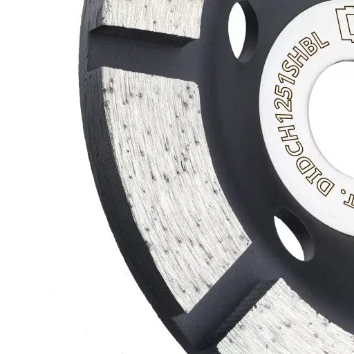 Алмазная чашка по бетону 125 мм 1-рядная широкий сегмент Concrete Black Version Diamond Industrial