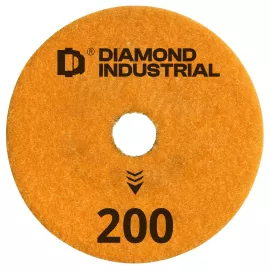Круг алмазный гибкий шлифовальный Черепашка 100 мм, №200 Diamond Industrial