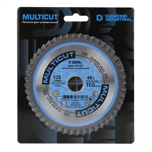 Диск пильный по мультиматериалам 125х22,23/20 мм Z=48 TCG MultiCut