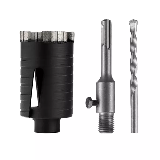 Коронка алмазная по бетону 50 мм SDS+ Black Version Diamond Industrial