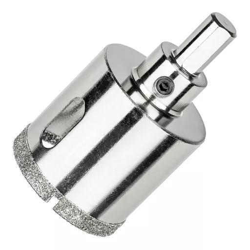 Алмазная коронка по керамограниту, плитке, кафелю 40 мм с центром Diamond Industrial