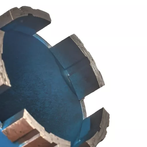 Коронка для алмазного бурения 52 х 370 мм LASER 1 1/4″UNC Diamond Industrial