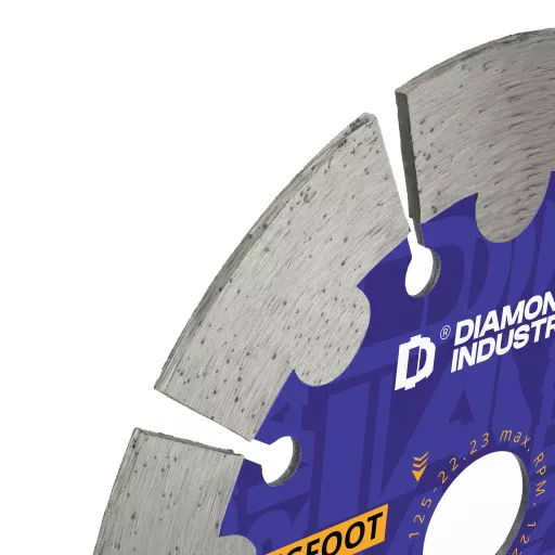Набор из 2-х дисков алмазных по бетону 125 мм Bigfoot Diamond Industrial