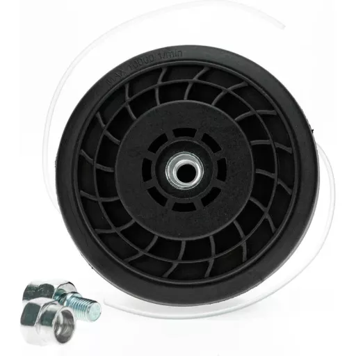 Катушка (головка) для триммеров М10×1,25 LH левая резьба + 3 адаптера DIDTRKAT5 Diamond Industrial