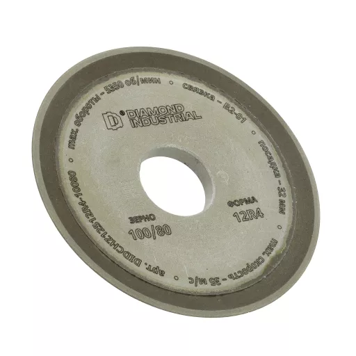 Круг заточной алмазный 125×3х2х32 мм 12R4 чашка плоский острый (D2) зерно 100/80