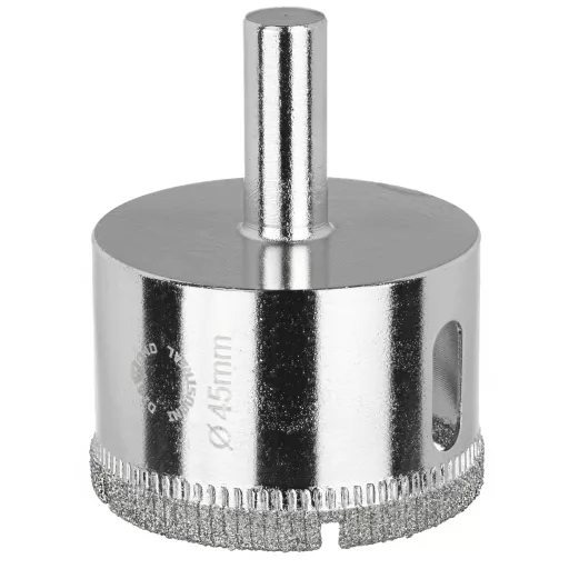 Алмазная коронка по керамике, плитке и стеклу 45 мм Diamond Industrial