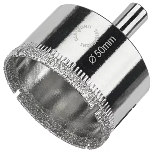 Алмазная коронка по керамике, плитке и стеклу 50 мм Diamond Industrial