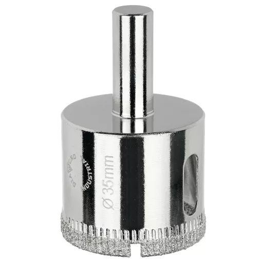 Алмазная коронка по керамике, плитке и стеклу 35 мм Diamond Industrial