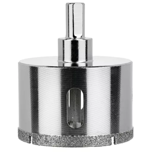 Алмазная коронка по керамограниту, плитке, кафелю 60 мм с центром Diamond Industrial