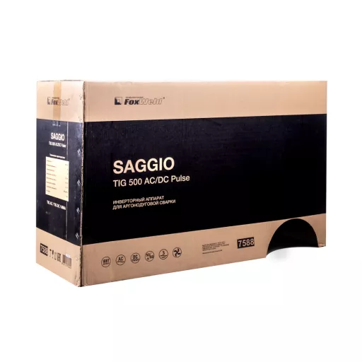 Аппарат аргонодуговой сварки SAGGIO TIG 500 AC/DC Pulse