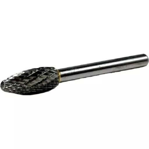 Борфреза твердосплавная тип H 10×25 мм S=6 мм пламевидная DIDBFH1025 Diamond Industrial