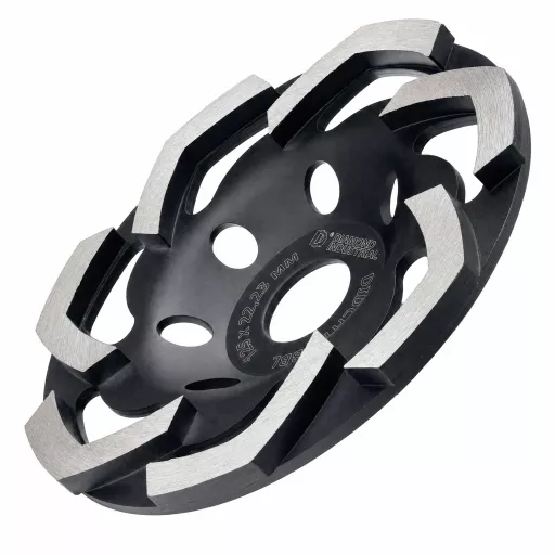 Чашка алмазная 125 мм 125*22,23 Segmented BOOMERANG Black Version