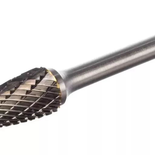 Борфреза твердосплавная тип F 12х25 мм S=6 мм параболическая Diamond Industrial