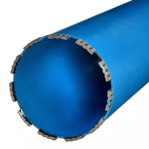Коронка для алмазного бурения 132 х 450 мм LASER 1 1/4″UNC Diamond Industrial