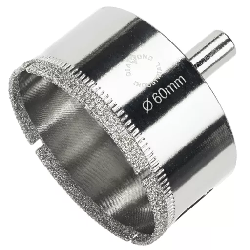 Алмазная коронка по керамике, плитке и стеклу 60 мм Diamond Industrial