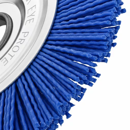 Корщетка дисковая 150 х 22,2 мм нейлон абразивный Diamond Industrial DIDSHN15022