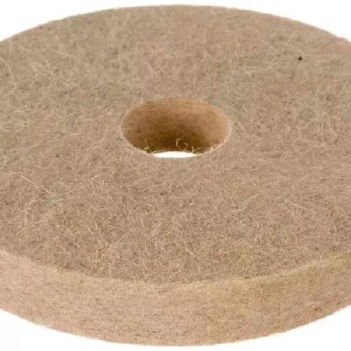 Круг полировальный 125x20x32 мм, войлок натуральный Diamond Industrial